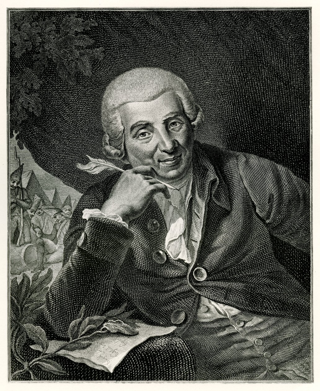 Johann Wilhelm Ludwig Gleim by German School
