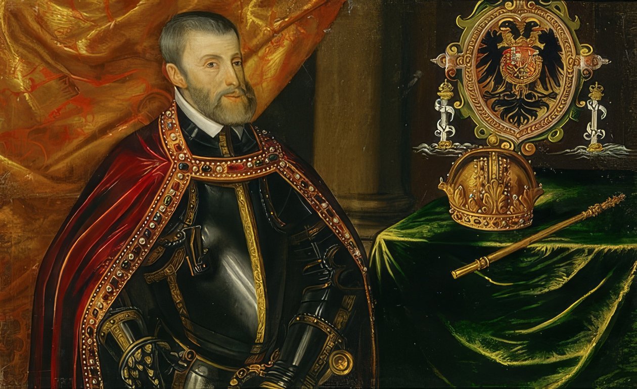 Emperor Charles V by German School