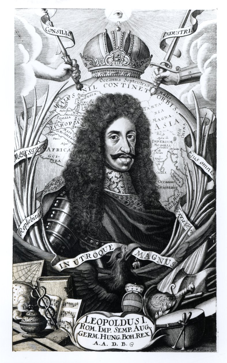 Leopold I, King of Hungary and Holy Roman Emperor by German School