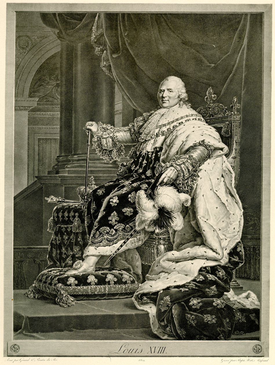 Ludwig XVIII by German School
