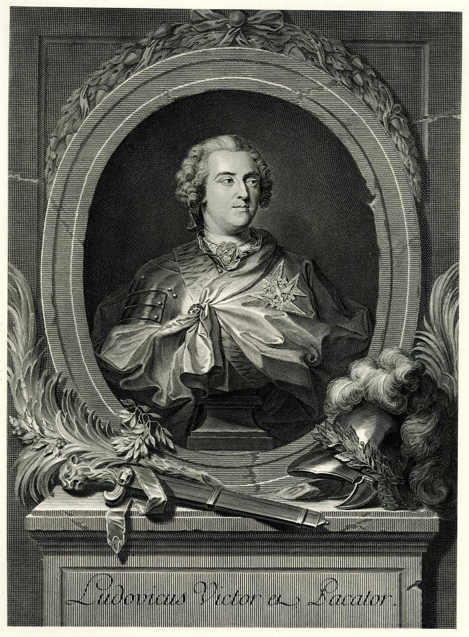 Louis XV by German School
