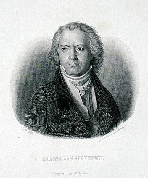 Ludwig van Beethoven (1770-1827) by German School
