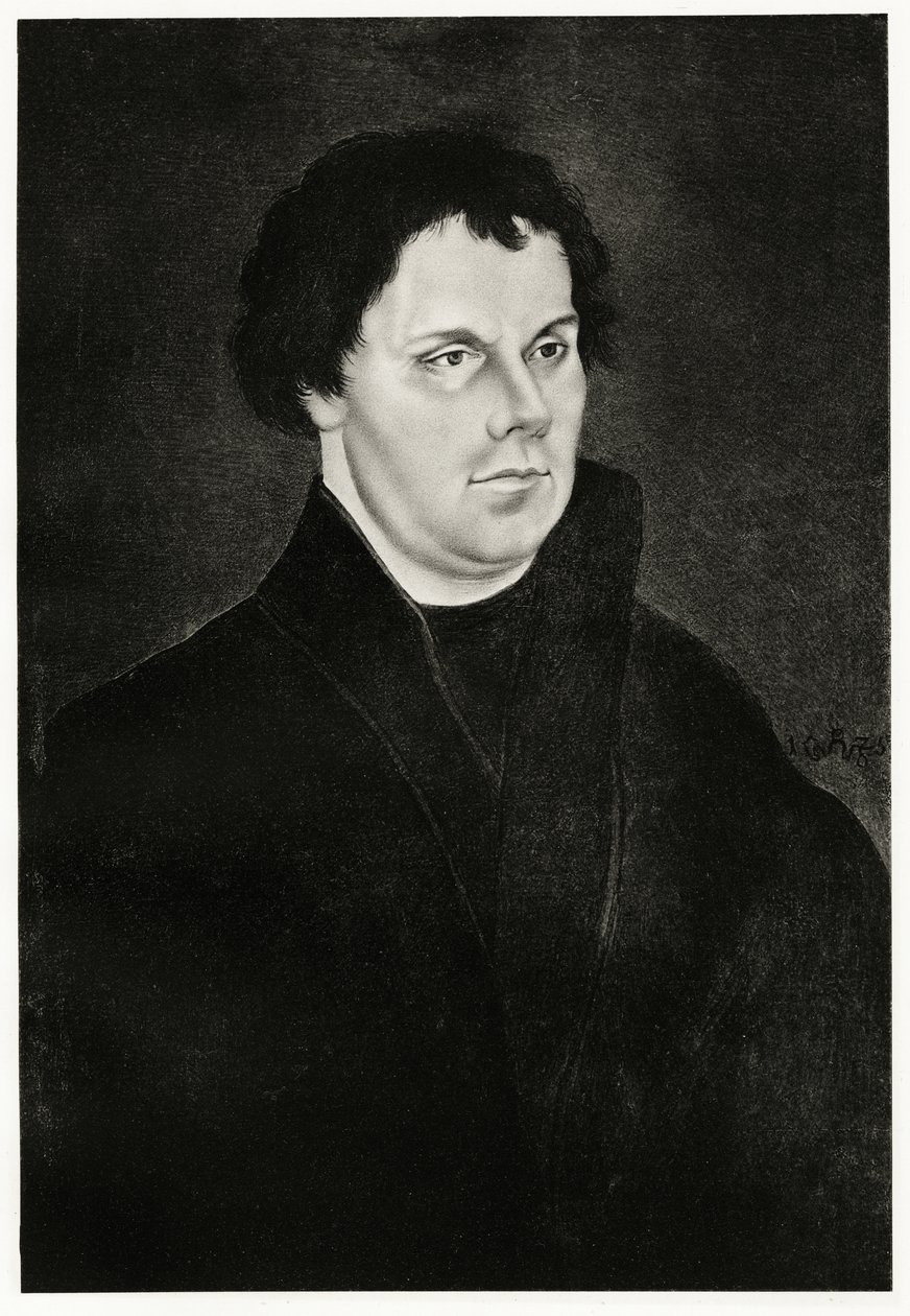 Martin Luther (1884-90) by German School