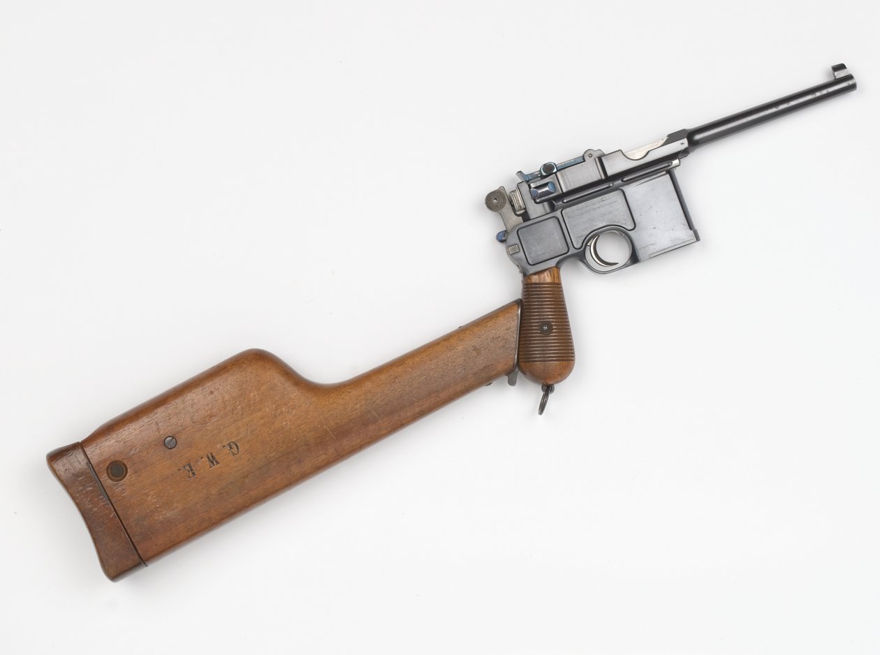 Mauser C96 7.63 mm Pistol by German School