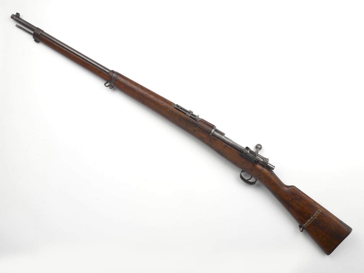 Mauser M1896 7.92 mm bolt action rifle 1896 used by General Louis