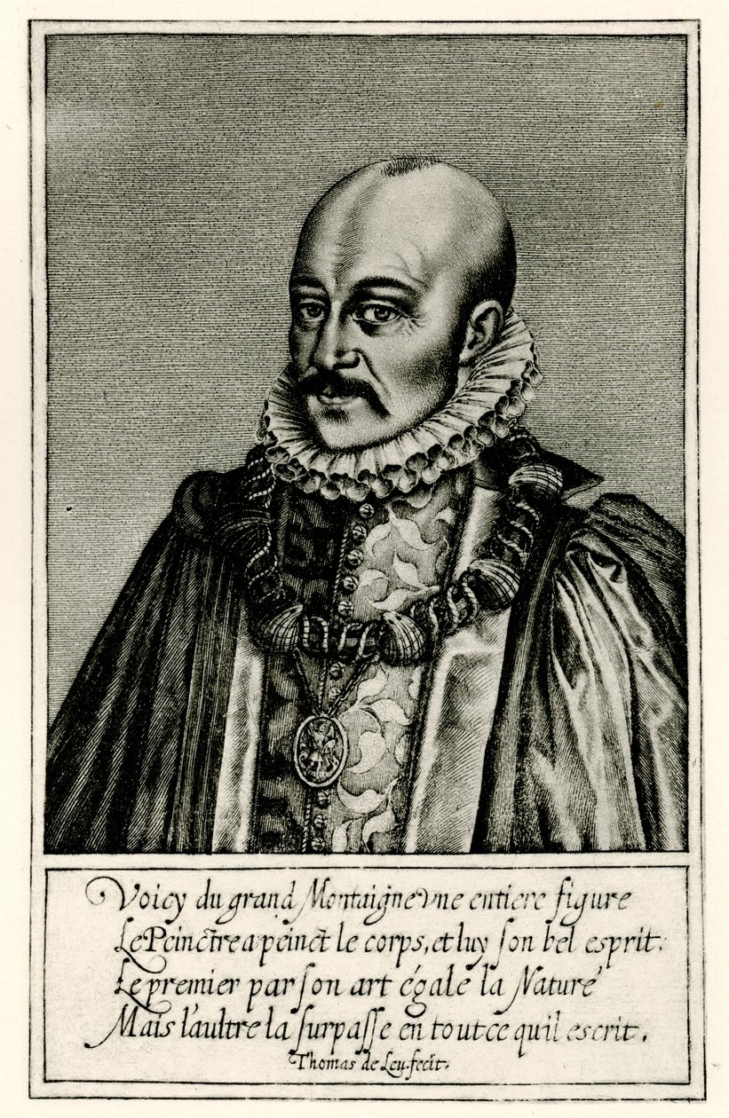 Michel de Montaigne by German School