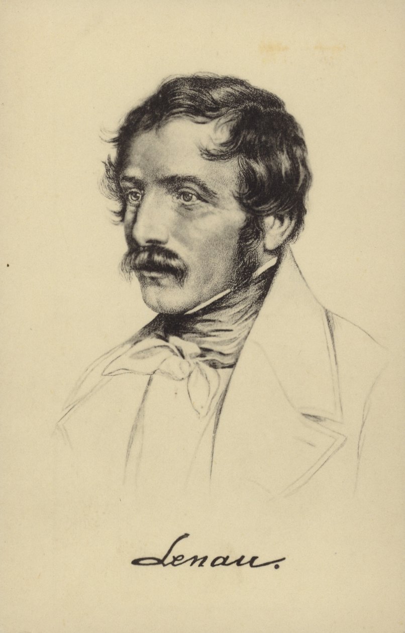 Nikolaus Lenau (1802-1850), Austrian Poet by German School