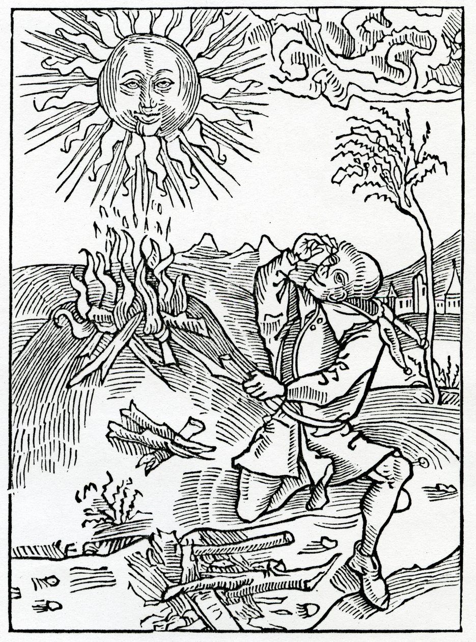 Of Them That Foolishly Speak Against the Works of God, Illustration from Alexander Barclay