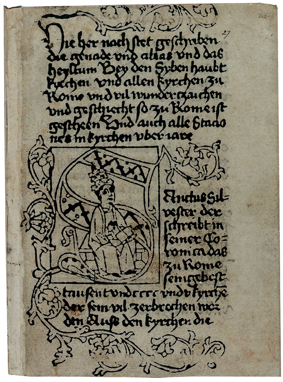 Page from a German language copy of 