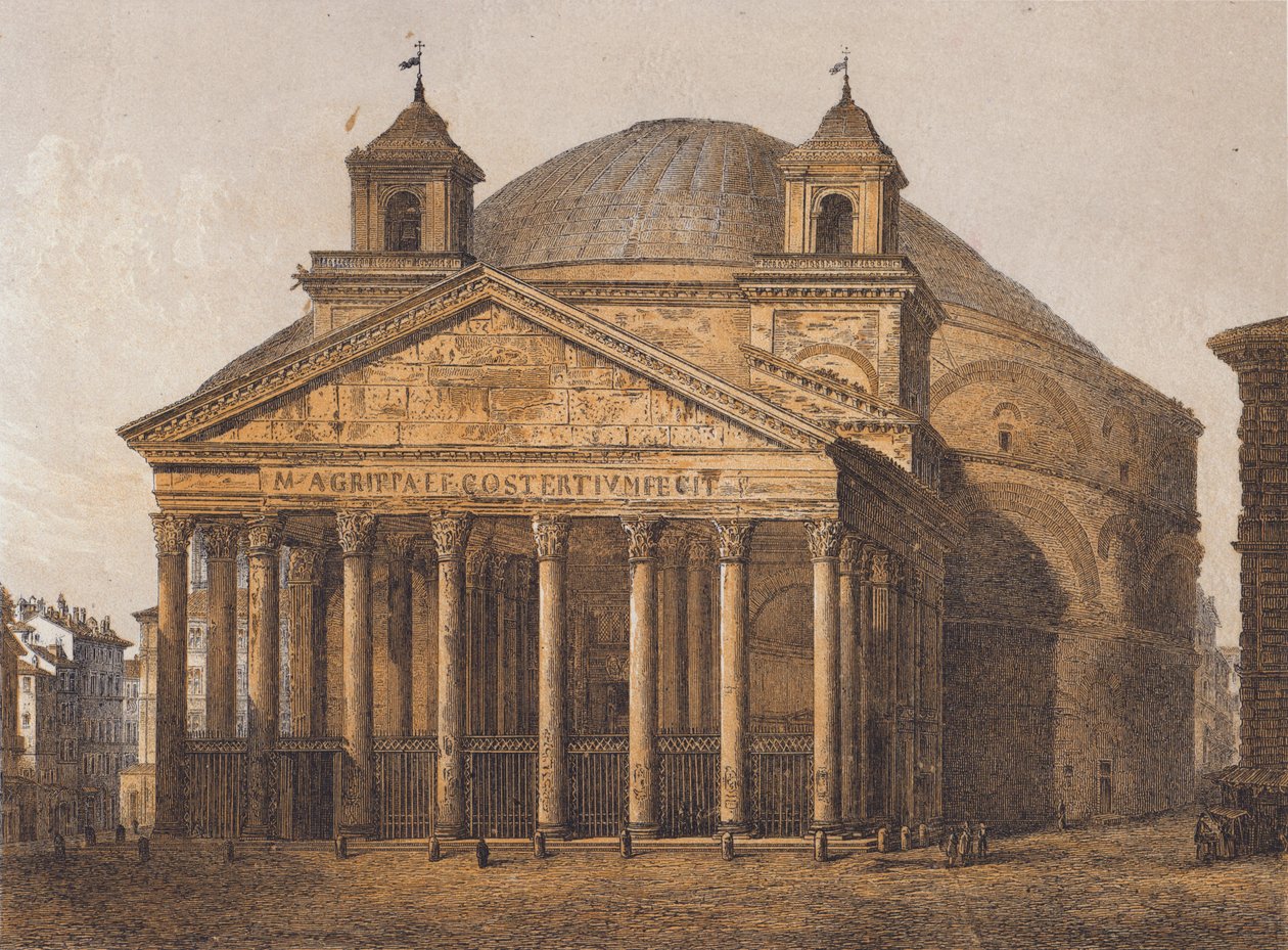Pantheon, Rome by German School