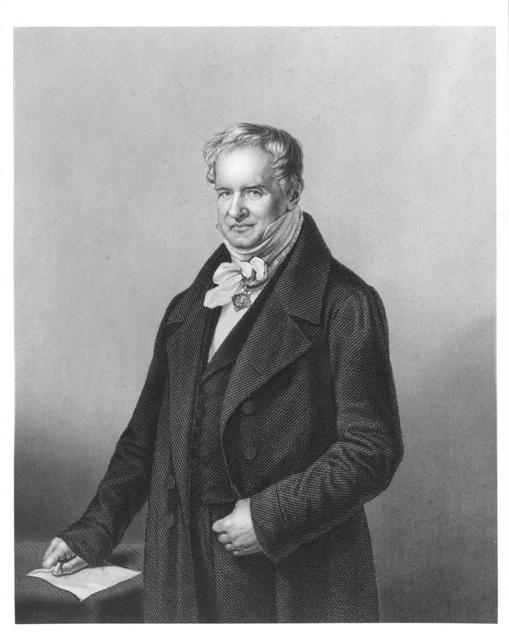 Portrait of Baron Alexander von Humboldt (1769-1859) by German School