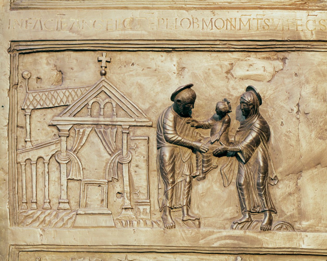 Presentation in the Temple by German School