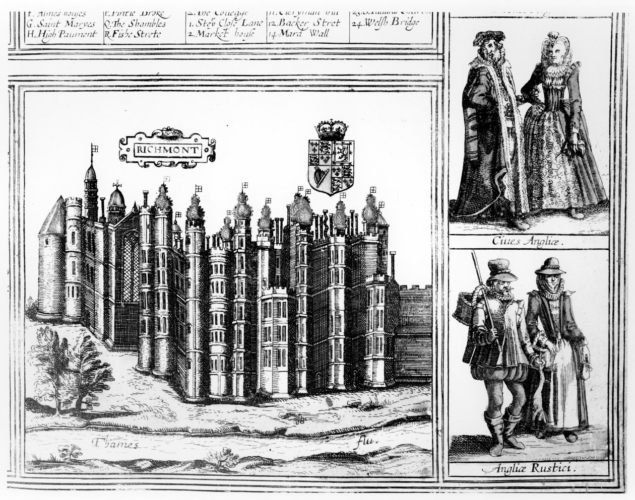 Richmont, published by Braun & Hogenburg, 1617 by German School