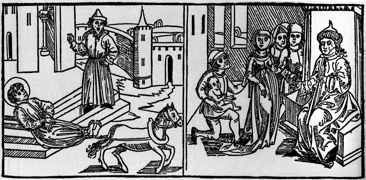 Saint Saturnin, Founder of Christianity in Toulouse in the 3rd Century by German School