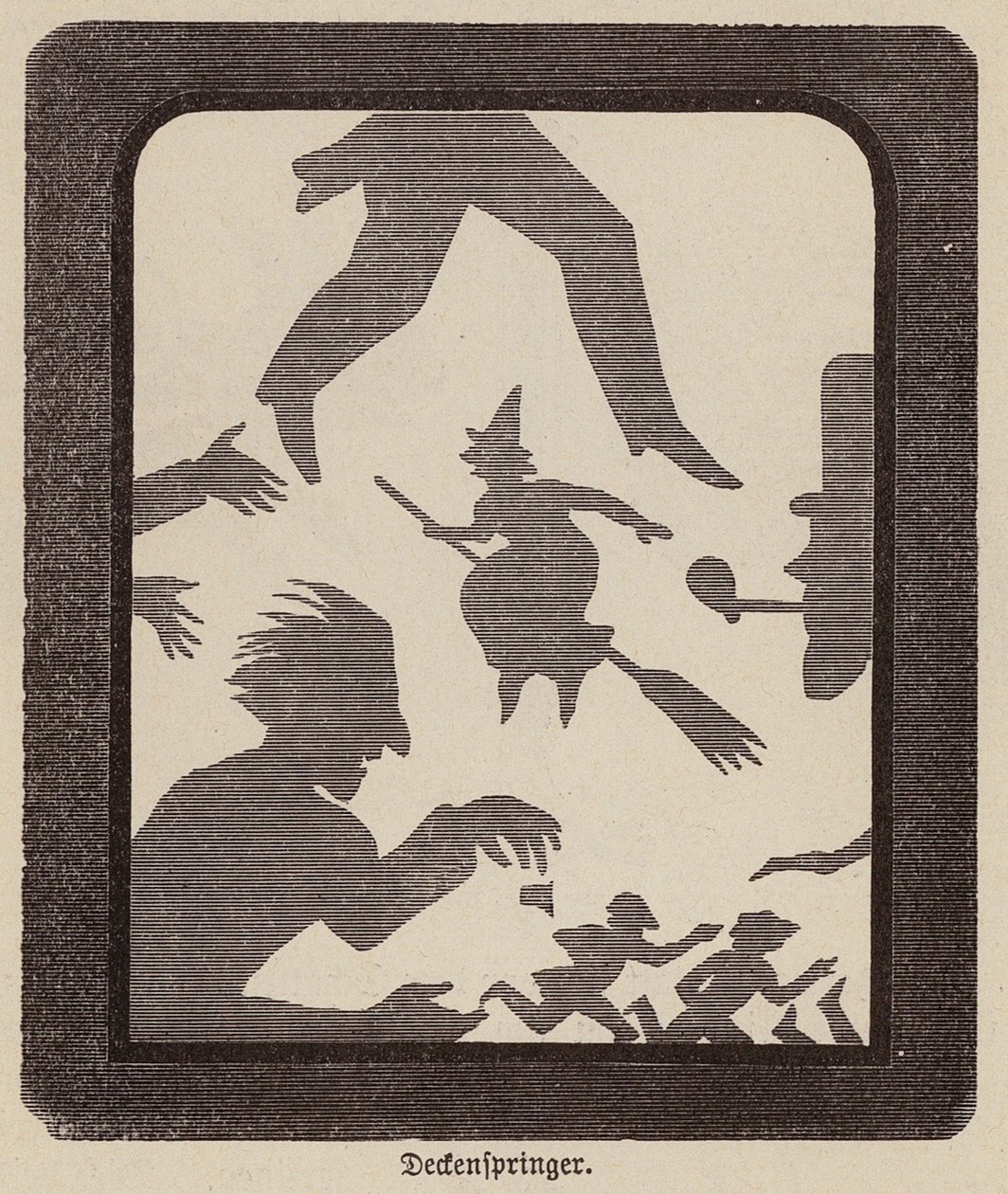 Shadow Figures by German School