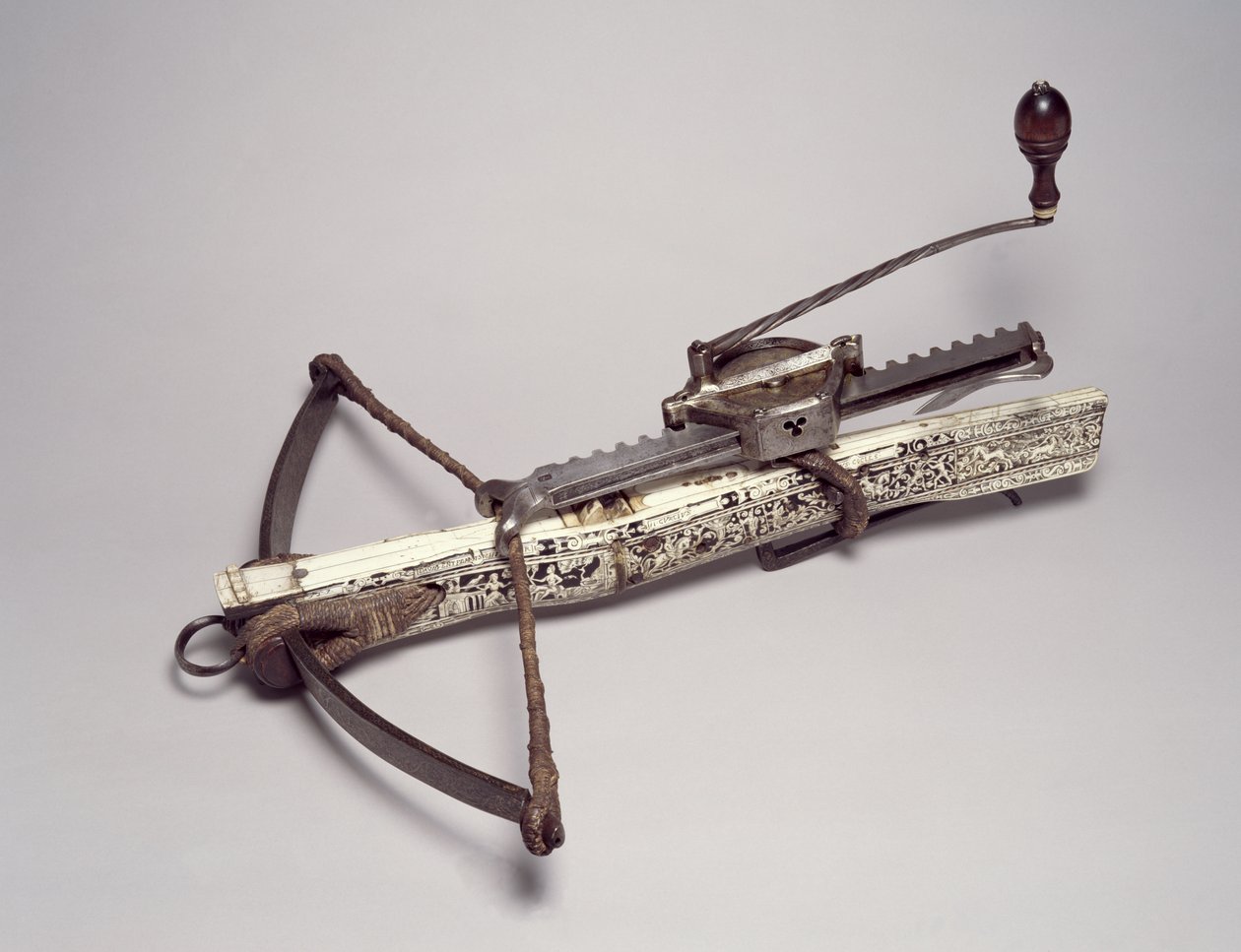 Sporting Crossbow and Cranquin by German School