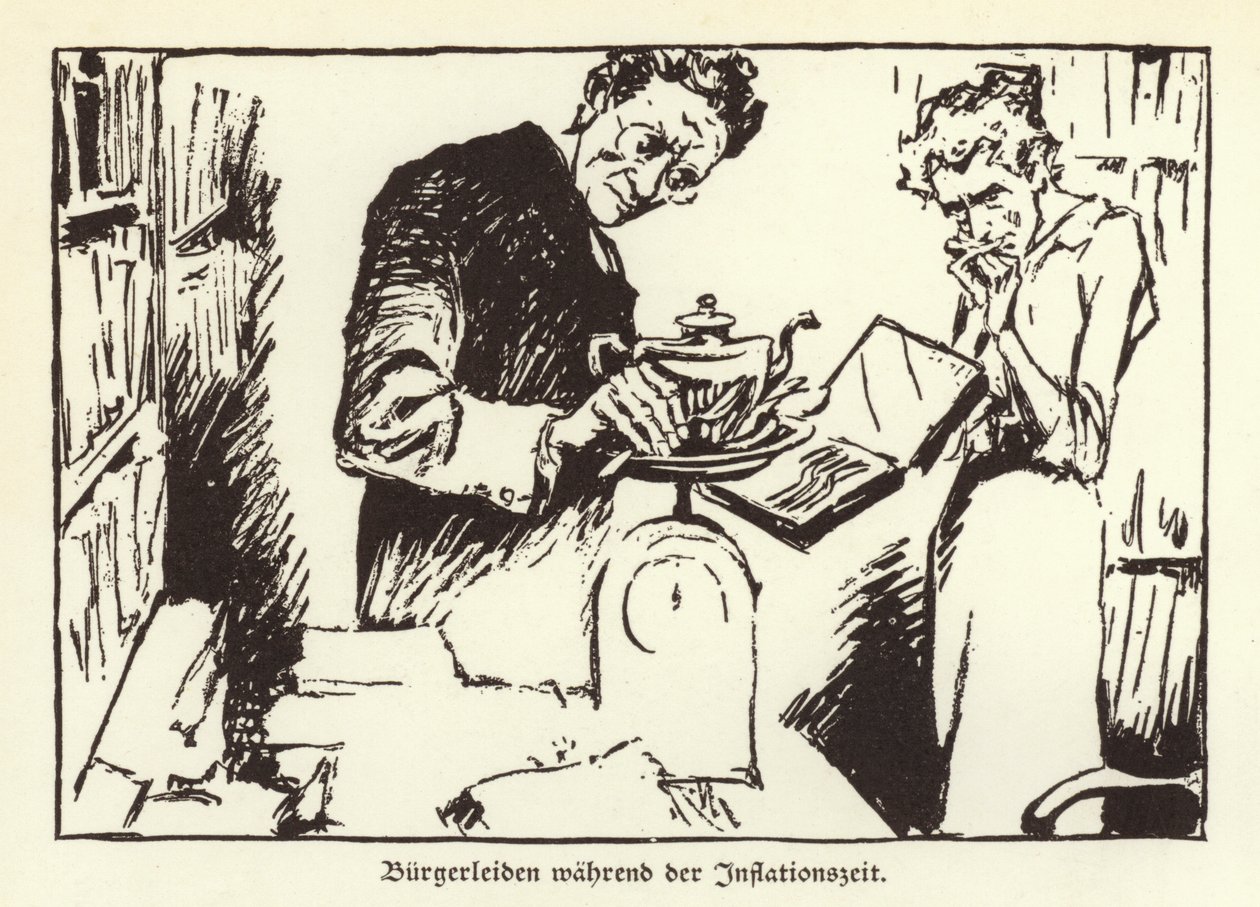 Sufferings of German Citizens During the Weimar Hyperinflation by German School