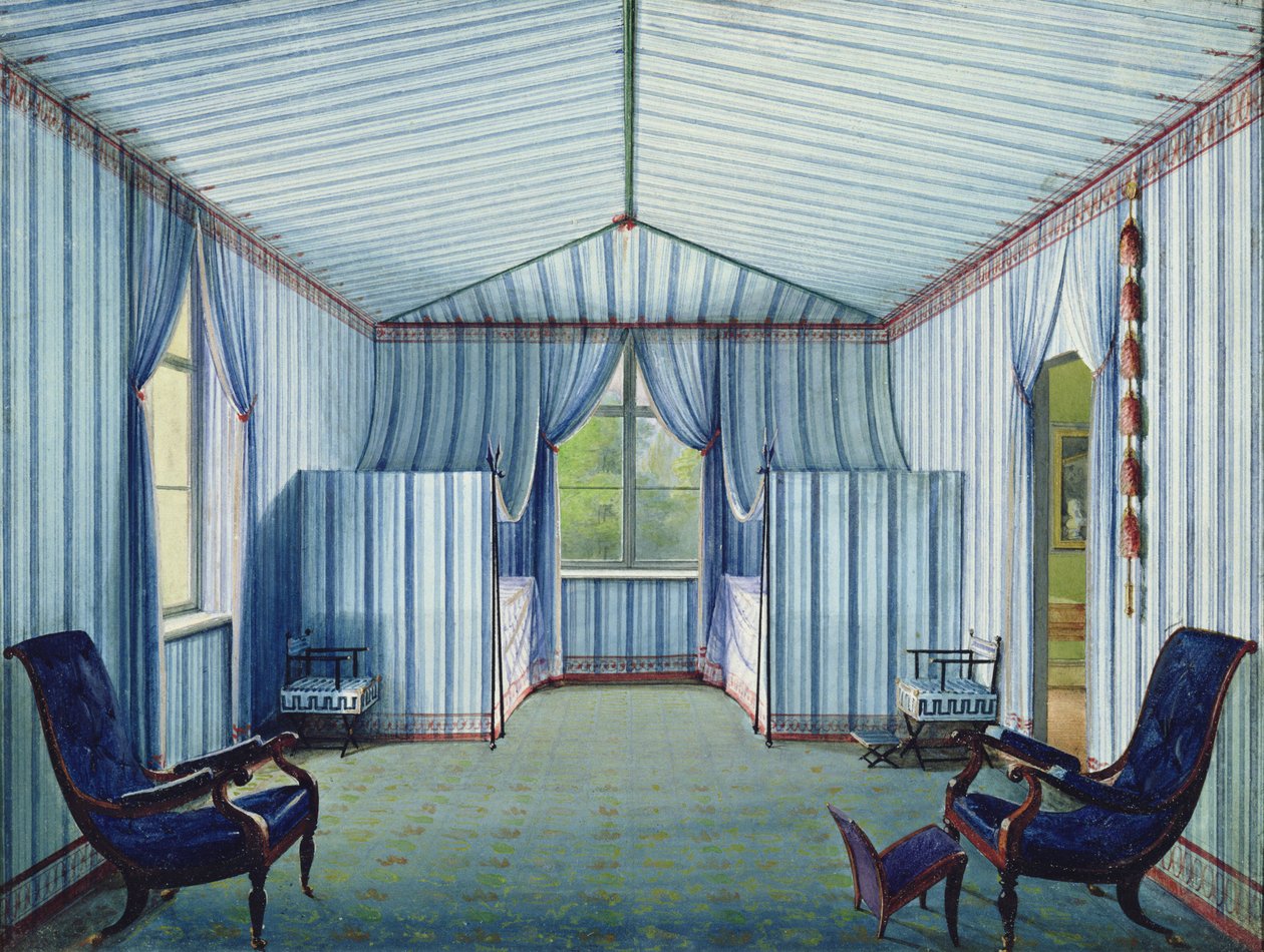 Tent Room (after 1830) by German School