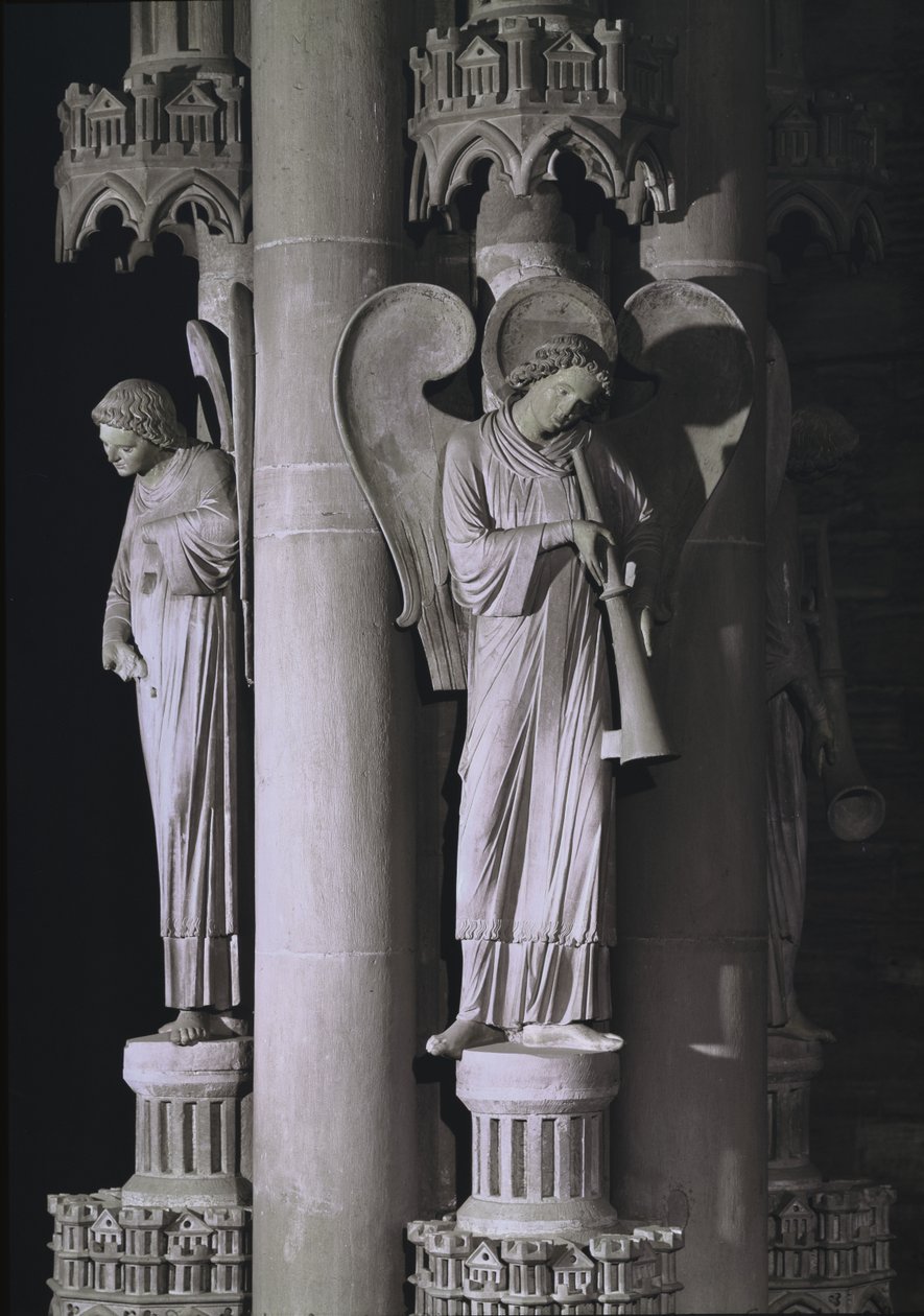 The Angels Pillar in the South Transept by German School