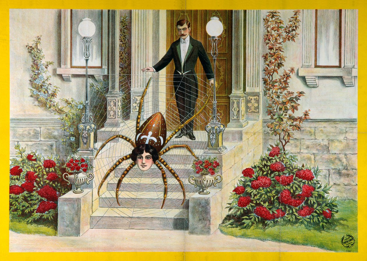 The Spider Woman by German School: Premium art reproduction