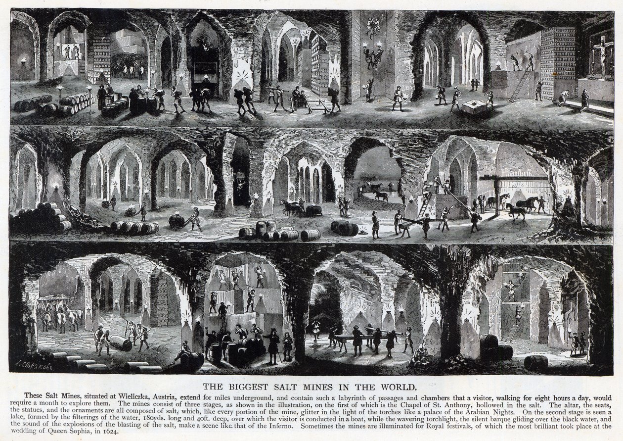 The Biggest Salt Mines in the World by German School