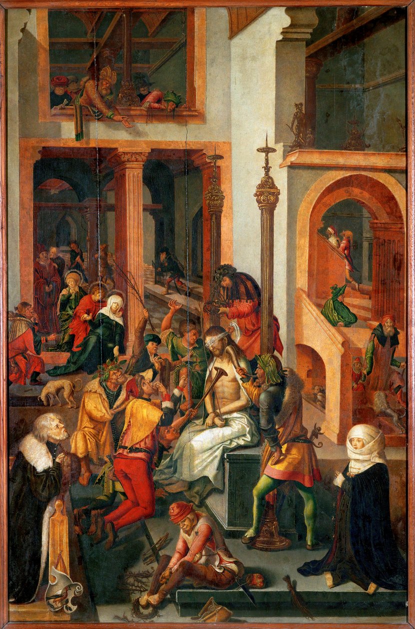 The Mocking of Christ by German School