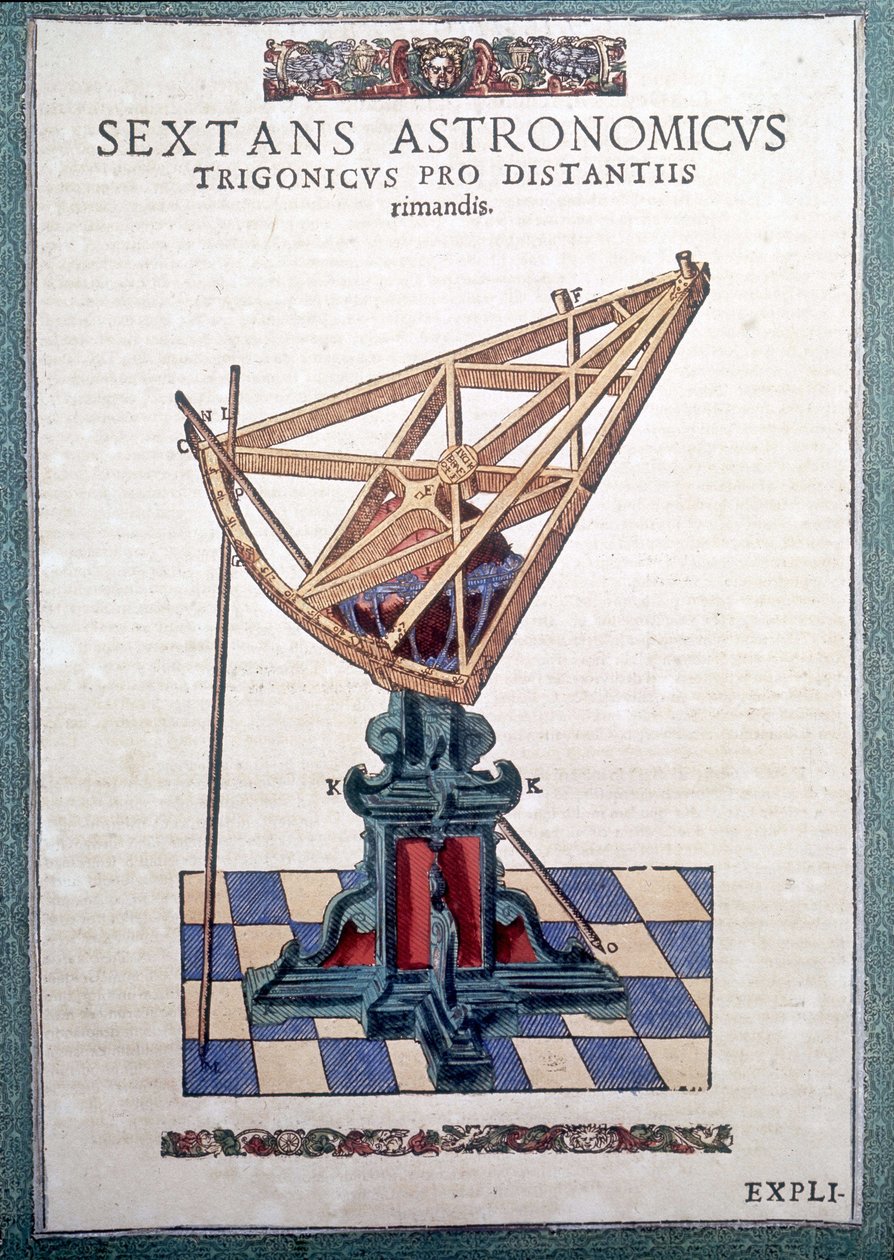 The astronomical sextant in 