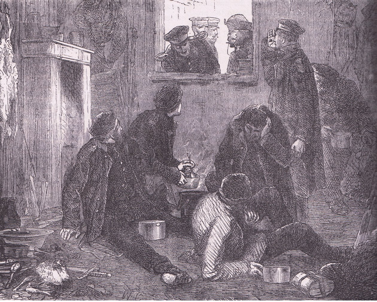 The crown prince of Prussia going the rounds by German School