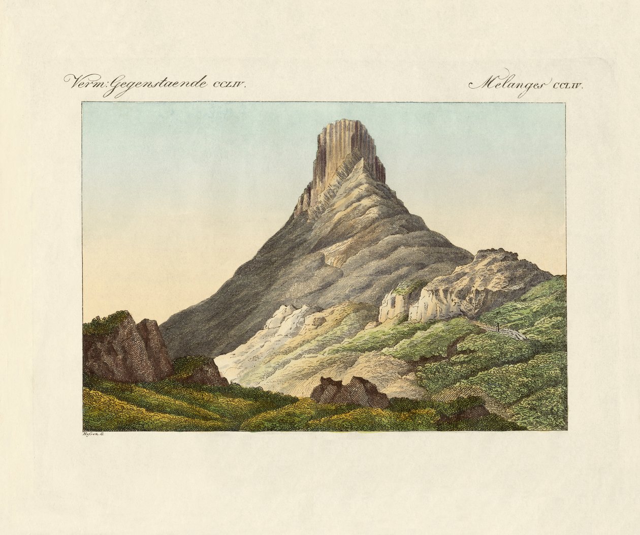 The Skuir on the Egg Island by German School