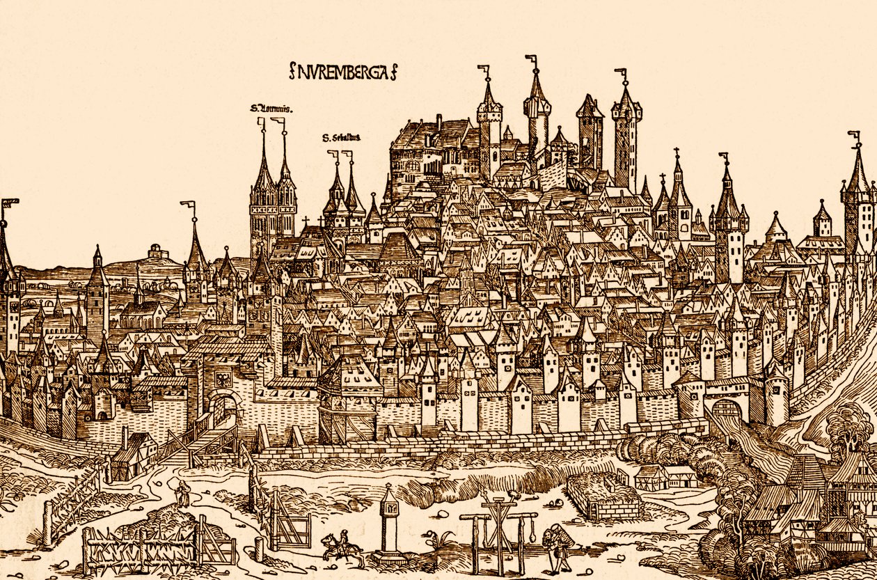 View of Nuremberg, from the 