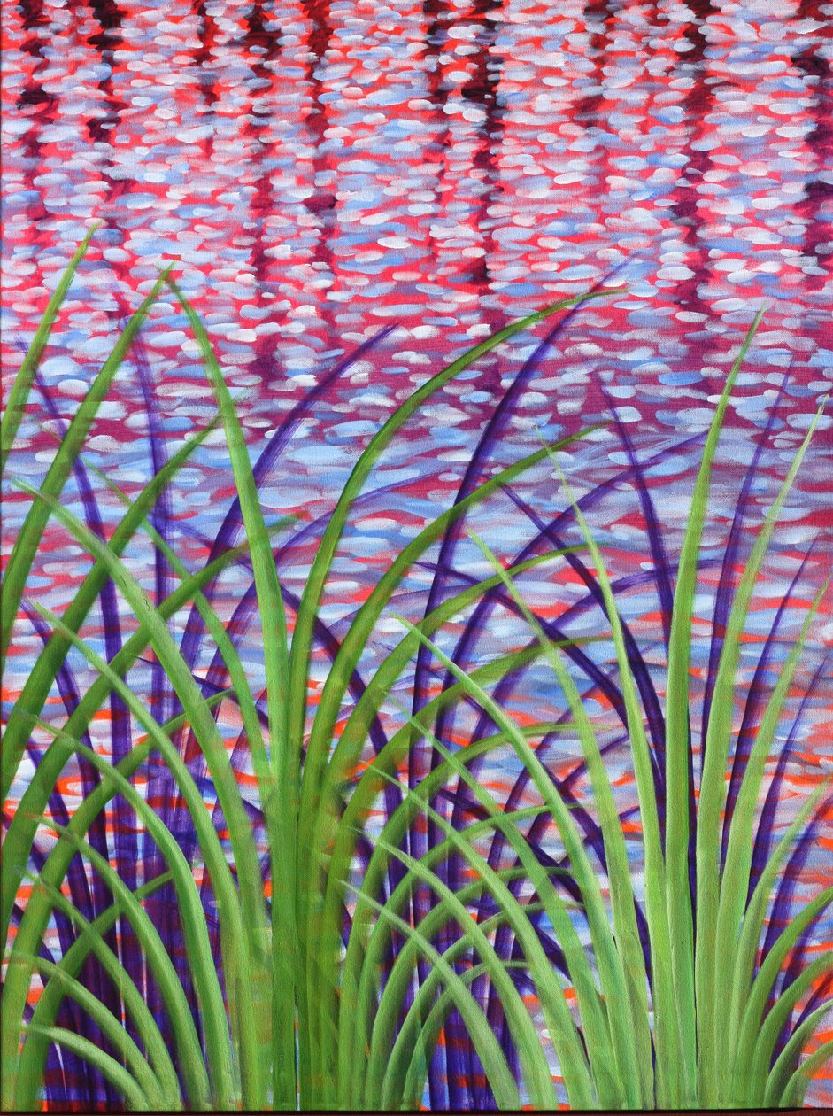 Creek Reeds 08 by Gerrit Greve