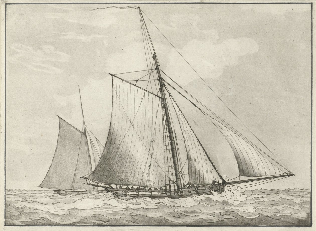 Two Cutters by Gerrit Groenewegen