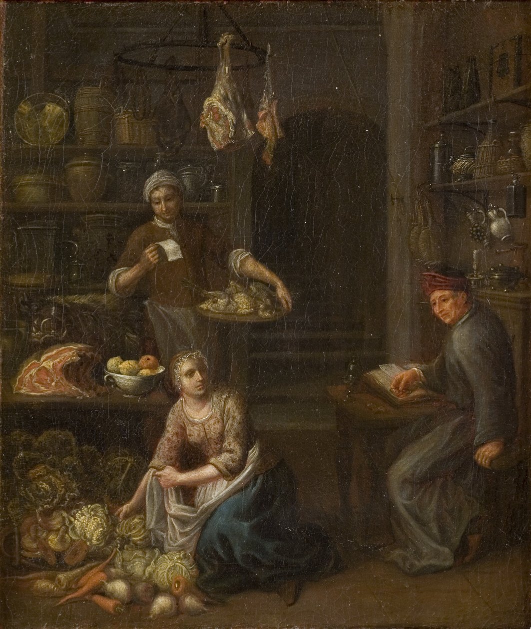 Accounting for the Purchases in the Kitchen by Gerrit Lundens