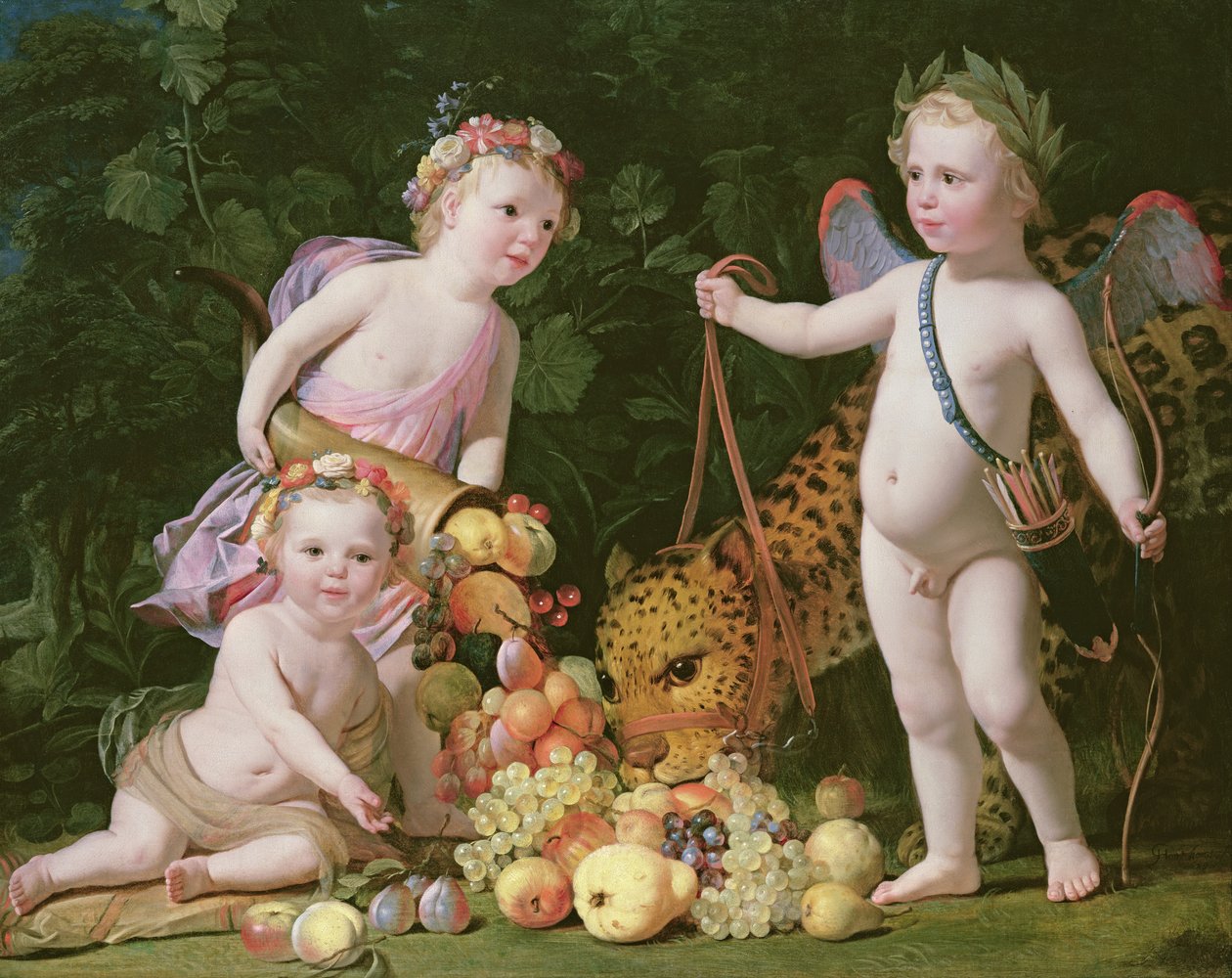 An Allegory of Peace and Plenty by Gerrit van Honthorst
