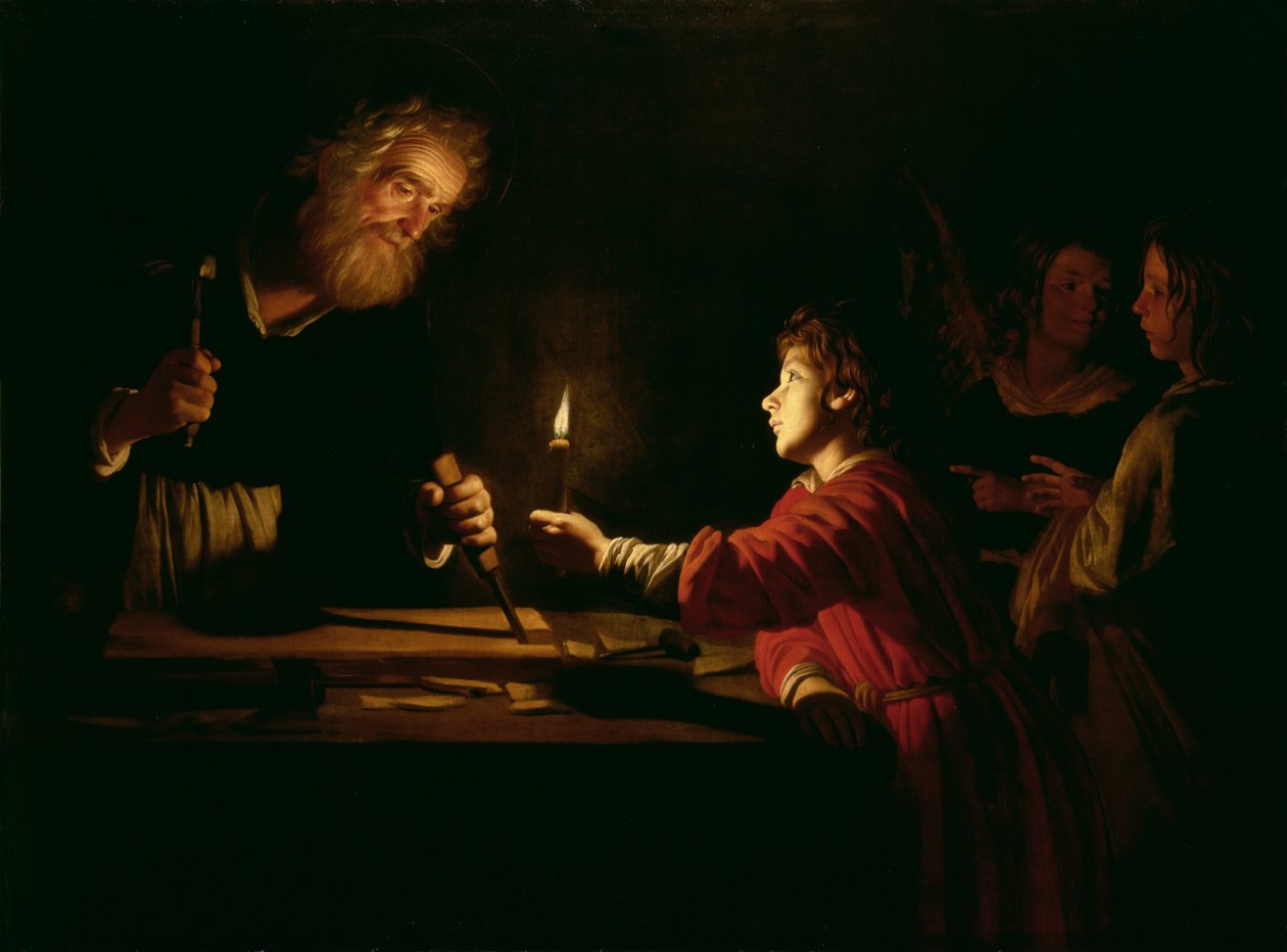 The Childhood of Christ by Gerrit van Honthorst
