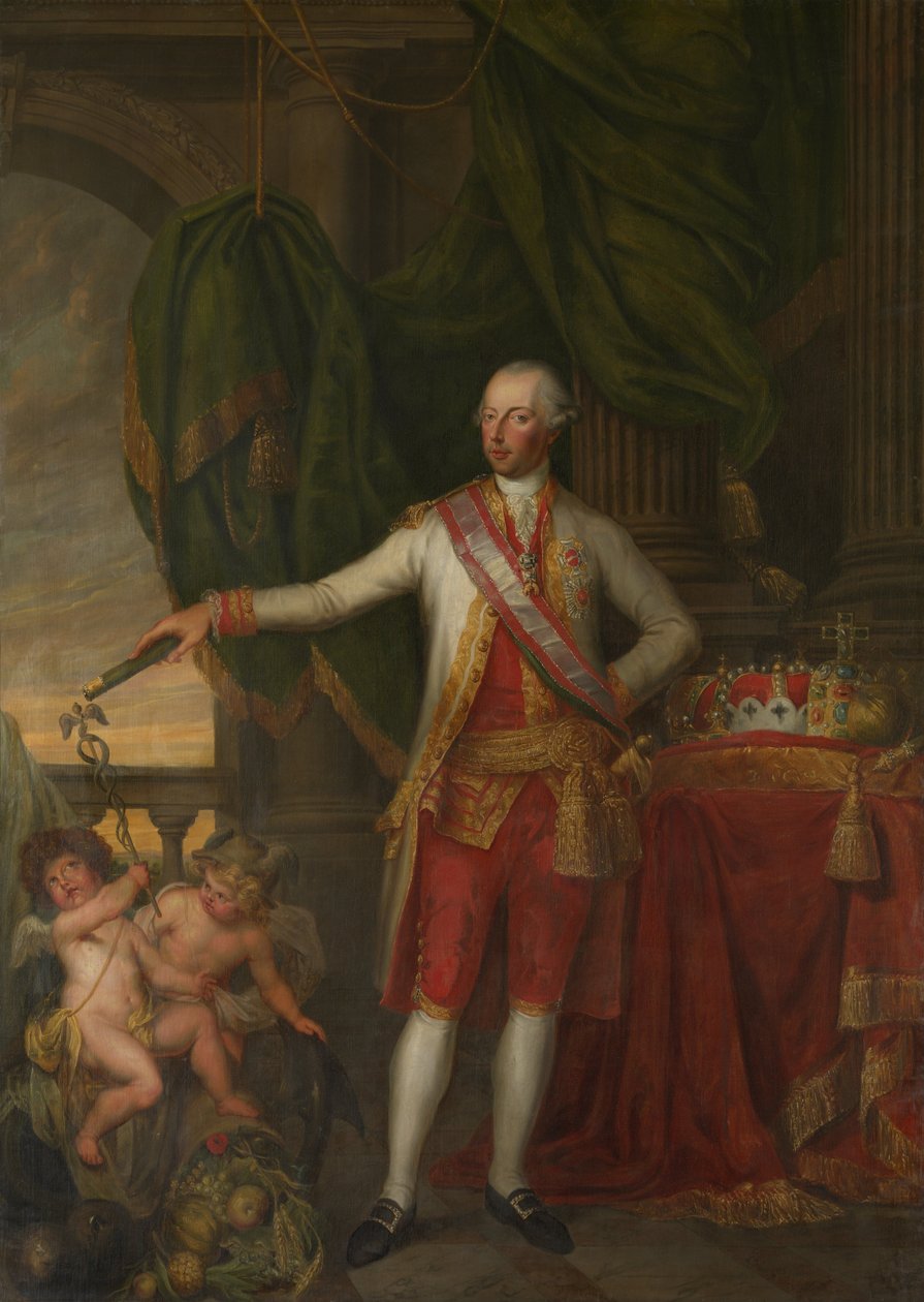 Portrait of the Emperor Joseph II by Gertrude de Pelichy  