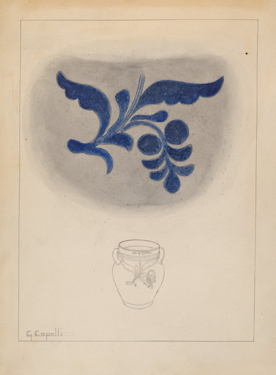 Jar by Giacinto Capelli