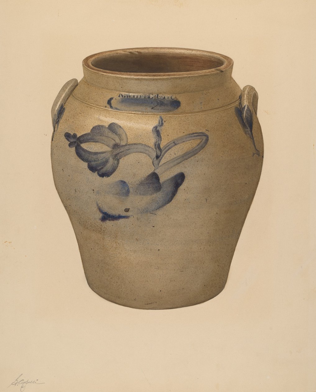Jar by Giacinto Capelli