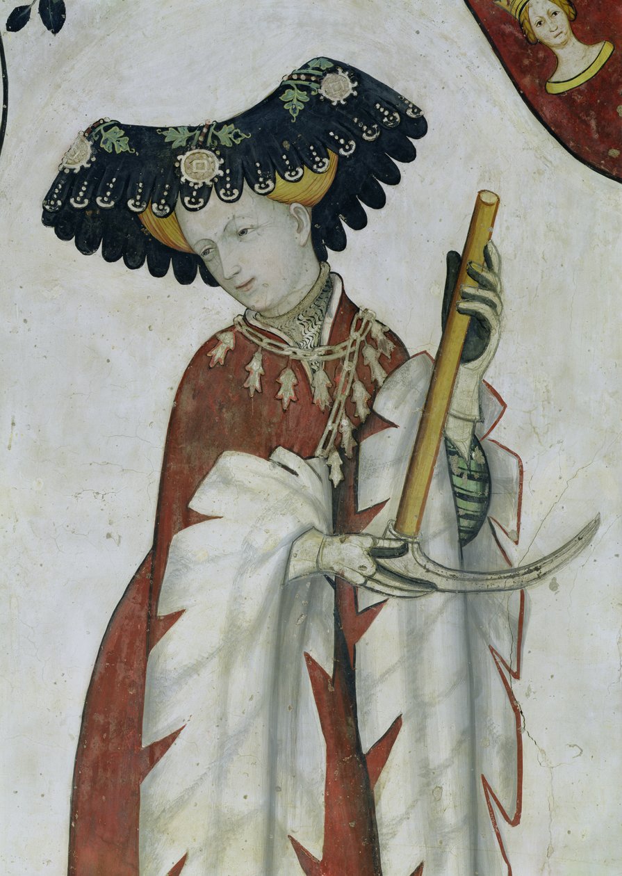 The Nine Worthies and the Nine Worthy Women (detail) by Giacomo Jaquerio