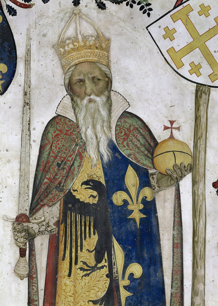 The Nine Worthies, (detail) by Giacomo Jaquerio
