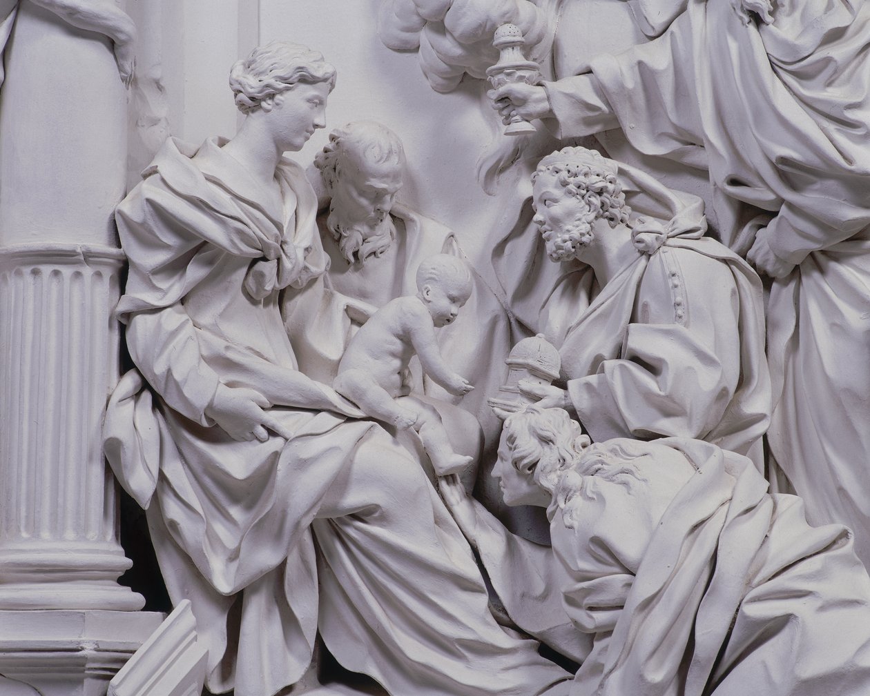 Adoration of the Maji by Giacomo Serpotta