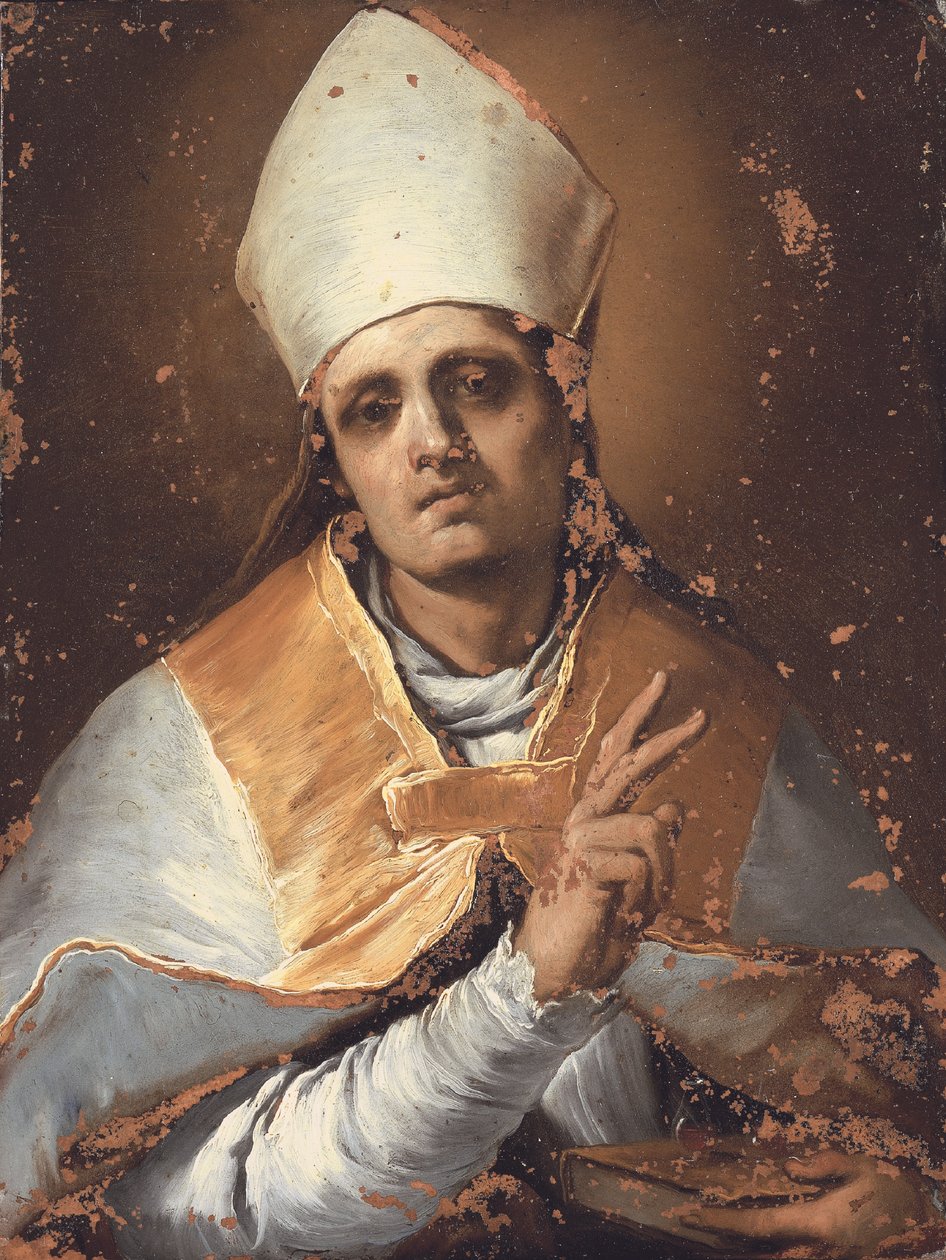Saint Januarius by Giacomo del Po
