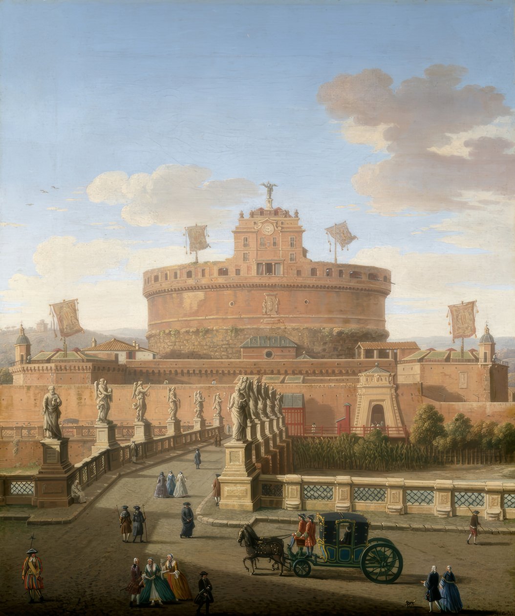 Rome, View of the Castel Sant