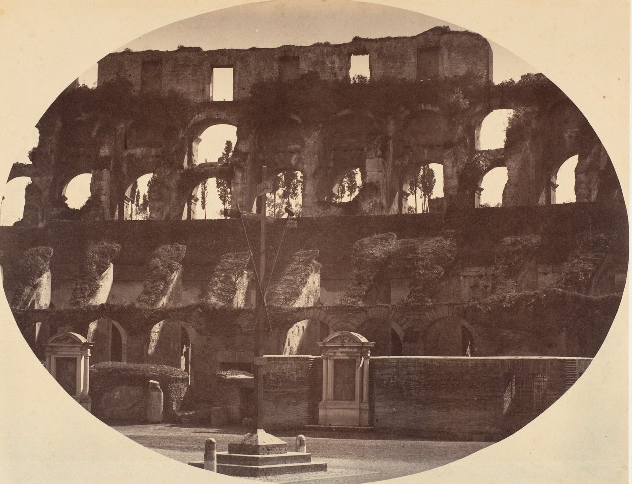 Interior of the Colosseum, 1850s by Giambattista Altadonna