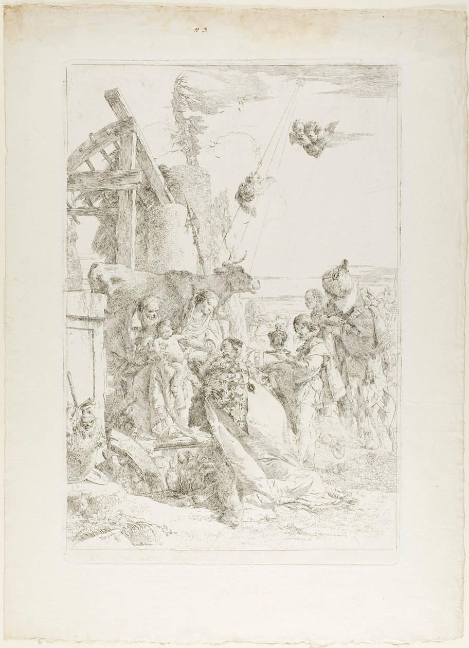 Adoration of the Magi by Giambattista Tiepolo