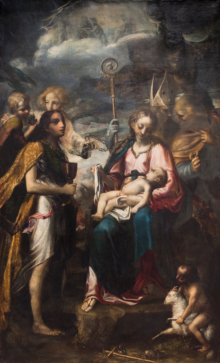 The Virgin and Child and the Mystery of the Passion by Giambattista Tinti