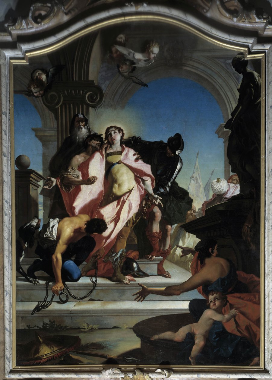 Capture of Saint George by Giambettino Cignaroli