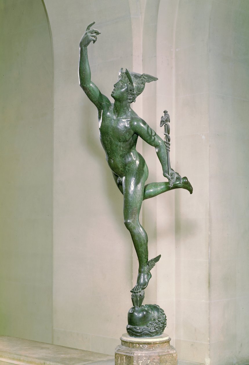 Statue of Mercury by Giambologna