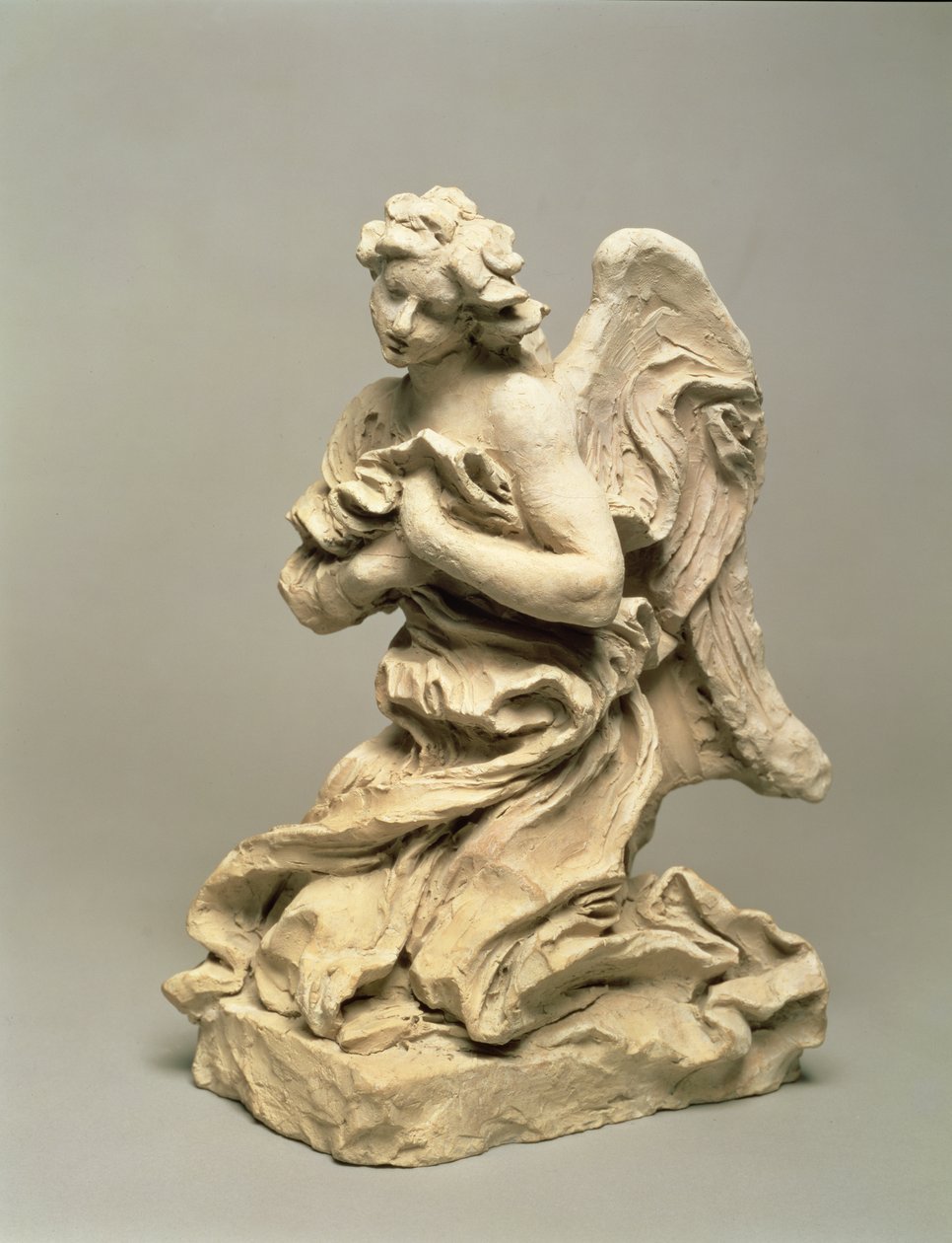 Kneeling Angel by Gian Lorenzo Bernini