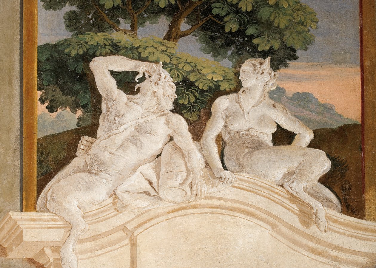 Fauns by Giovanni Domenico Tiepolo